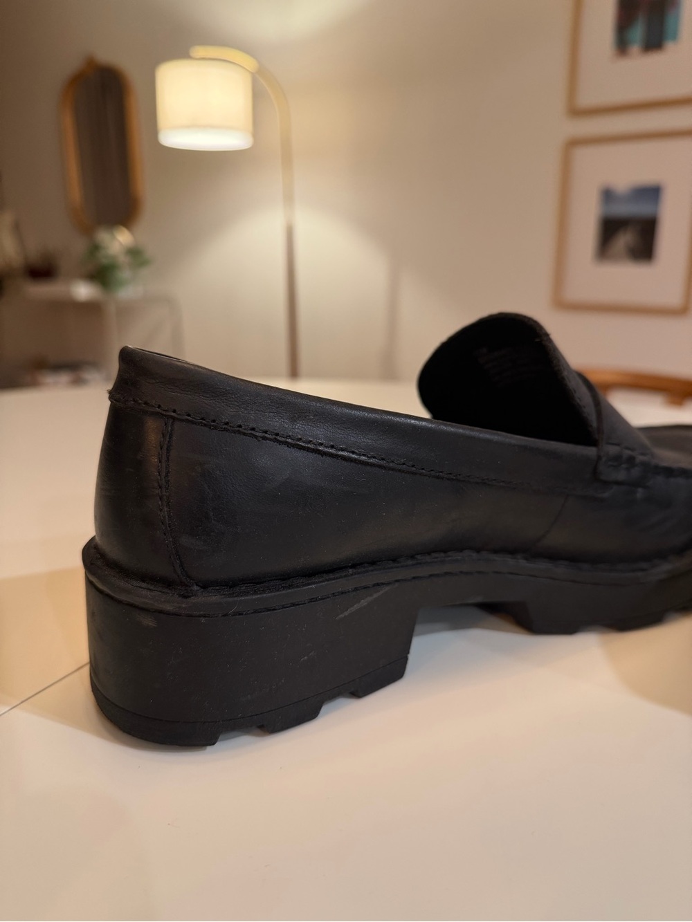 Born Leather Carrera (Penny) Loafers - Picture 4 of 6